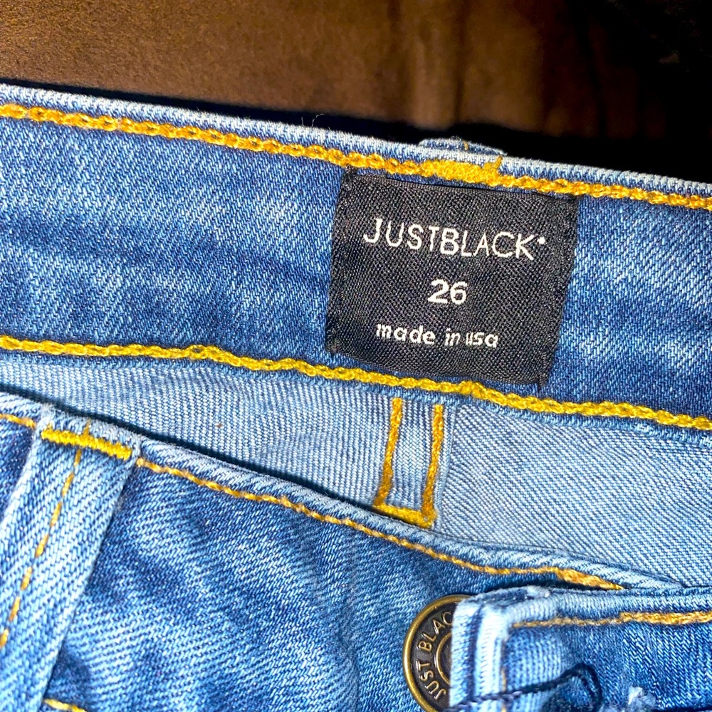 Just Black Blue Denim Jeans
